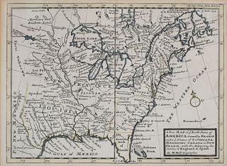 Herman Moll A New Map of Ye North Parts of America