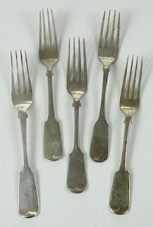 English Silver Forks