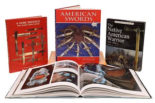 (5) BOOKS ON SWORDS, KNIVES, MORE
