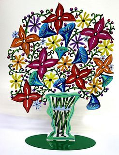 David Gershtein- Free Standing Sculpture "Bell Flowers"