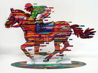 David Gershtein- Free Standing Sculpture "Jockey"