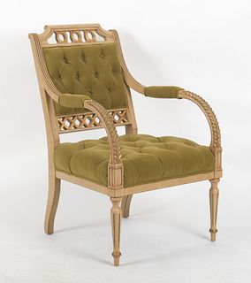 Louis XVI Style Armchair; Princess Diana Interest