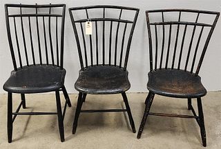 Lot 3 Windsor Chairs