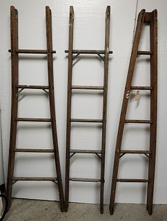 3 Section Wooden Ladder 18'