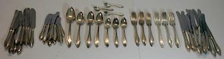 STERLING. Towle Mary Chilton Flatware Service.
