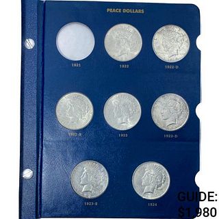 1922-1935 Peace Silver Dollar Book (20 Coins)   