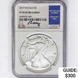 2017 American Silver Eagle NGC PF70 Ultra CAM