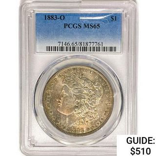 1883-O Morgan Silver Dollar PCGS MS65 