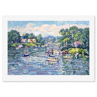 Bill Schmidt, "Annapolis Harbor" Limited Edition Printer's Proof, Numbered and Hand Signed with Letter of Authenticity