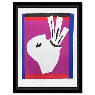 Henri Matisse 1869-1954 (After), "L'Avaleur de Sabres (The Sword Swallower)" Framed Limited Edition Lithograph with Certificate of Authenticity.