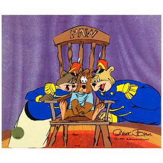 Bear For Punishment Limited Edition Animation Cel with Hand Painted Color, Numbered and Hand Signed by Chuck Jones (1912-2002) with Certificate of Aut