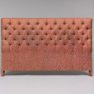 Large Fortuny Tufted Upholstered Headboard 