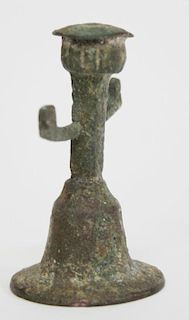 Near Eastern Luristan-Style Bronze Figural Article