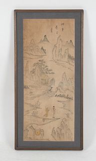 A Korean Folk Art Painting