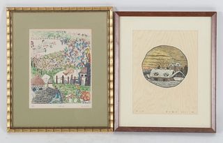 Two 20th Century Japanese Prints 