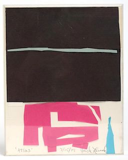 Jack Larned (American, 1920-2009)- Collage