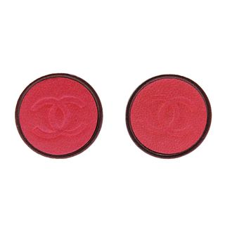 CHANEL COCO BUTTON EARRINGS