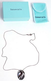Elsa Peretti for Tiffany Silver "Aquarius" Pendant
