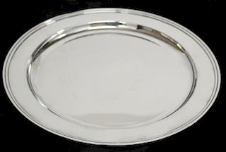 Tiffany & Co. Sterling Silver 13" Circular Tray