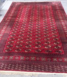 Palace-Size Turkoman Carpet- 12' X 18'