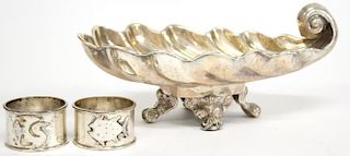 3 Silver-Plate Table Articles