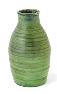 Tiffany Studios (American, 1878-1938) Favrile Pottery Vase, Ca. 1904-1920, H 10" Dia. 6.5"