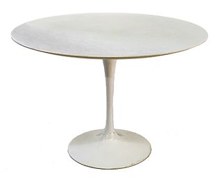 Eero Saarinen (Finnish, 1910-1961) for Knoll Studio, Tulip Outdoor Dining Table, H 29" Dia. 42"
