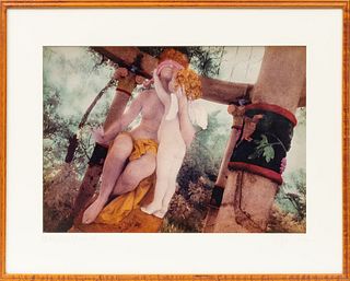 Rita Dibert (New Zealand) Color Photograph, 1982, "Blinded by Love, Huntington Gardens II (Pasadena, CA)", H 15.5" W 23"