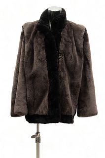 Arpin (Windsor) Women's Rabbit Fur Coat, Size: Large