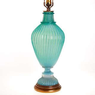 Italian Mid-Century Murano glass table lamp