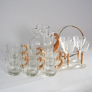 Carl Aubock, glassware set