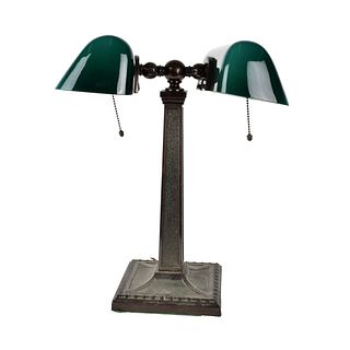 Double Banker's Desk Lamp Amronlite