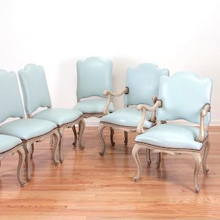 Set (6) Venetian Rococo style chairs