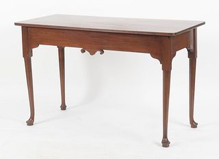 George II Style Mahogany Console Table