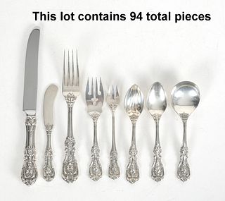 A Sterling Silver Flatware Service, Reed and Barton Francis I 