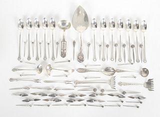 A Group of Sterling Flatware, Reed and Barton, Other Makers 