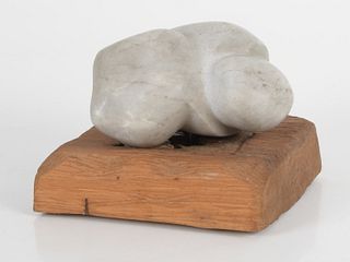 A Mid 20th Century Modernist Marble Sculpture 