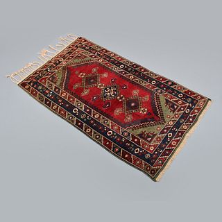 S.W. Turkey, Carpet, Turkey, 70 yrs old, 3'6 x 6'8, Fine weave wool & goat hari