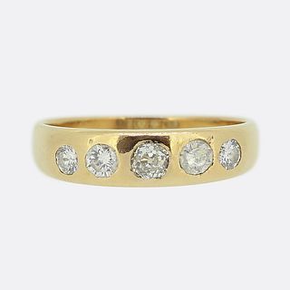 Vintage Five-Stone Diamond Ring