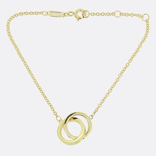 Tiffany & Co. Tiffany 1837â„¢ Interlocking Circles Chain Bracelet