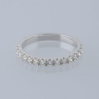 0.45 Carat Diamond Half Eternity Ring