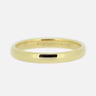Tiffany & Co. 3mm Wedding Band Ring Size R (59)
