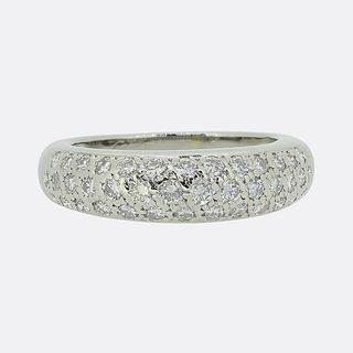 Cartier PavÃ© Diamond Set Ring