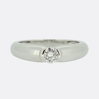 Cartier 0.30 Carat Diamond Solitaire Ring