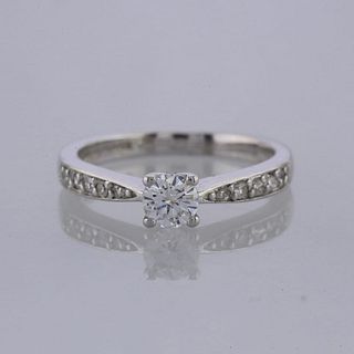 0.28 Carat Diamond Solitaire Ring