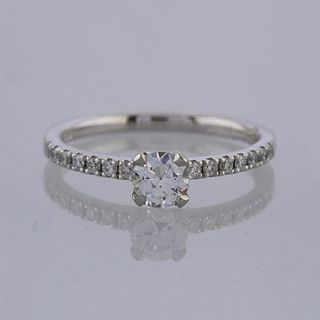 0.33 Carat Diamond Solitaire Engagement Ring