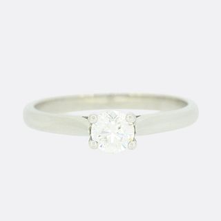 0.40 Carat Diamond Solitaire Engagement Ring