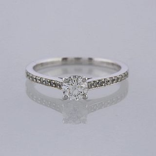 0.37 Carat Diamond Engagement Ring