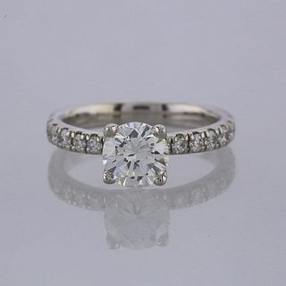 1.10 Carat Diamond Solitaire Engagement Ring