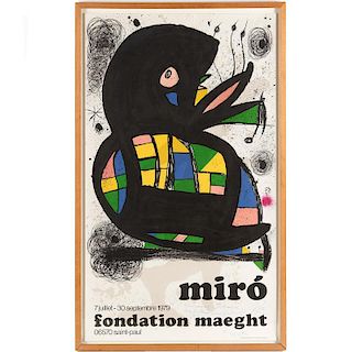 Joan Miro, poster
